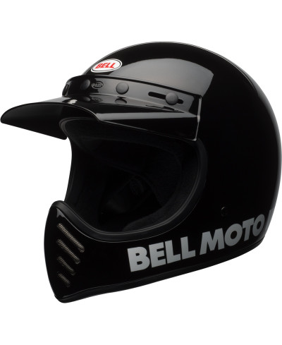 BELL Moto-3 Classic Helmet - Gloss Black
