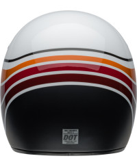 Capacete BELL Moto-3 RSD Saddleback Satin/Gloss - Branco/Preto