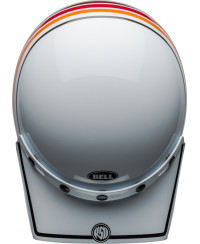 Capacete BELL Moto-3 RSD Saddleback Satin/Gloss - Branco/Preto